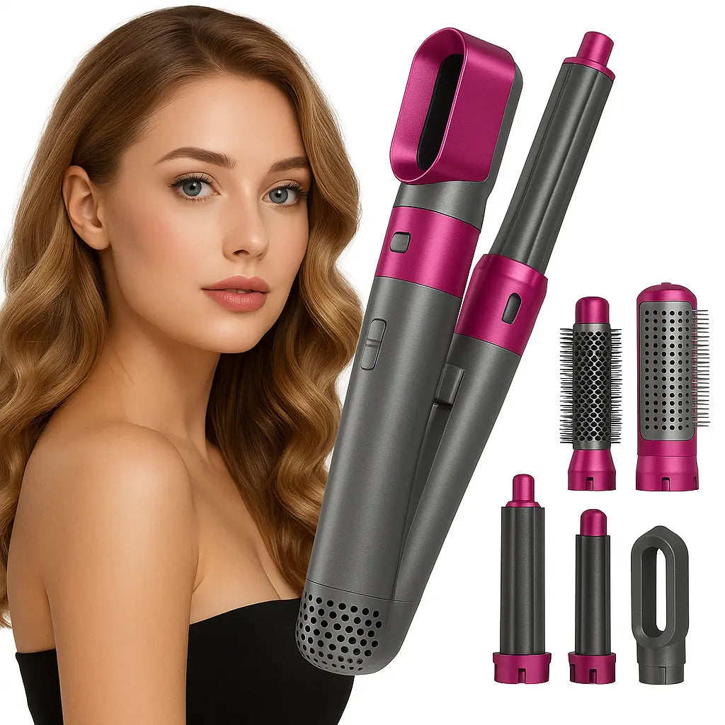 🔥 Cepillo AirStyler Pro 5 en 1™ – ¡Transforma tu cabello y recibe GRATIS la Mascarilla Negra Detox! ✨🖤