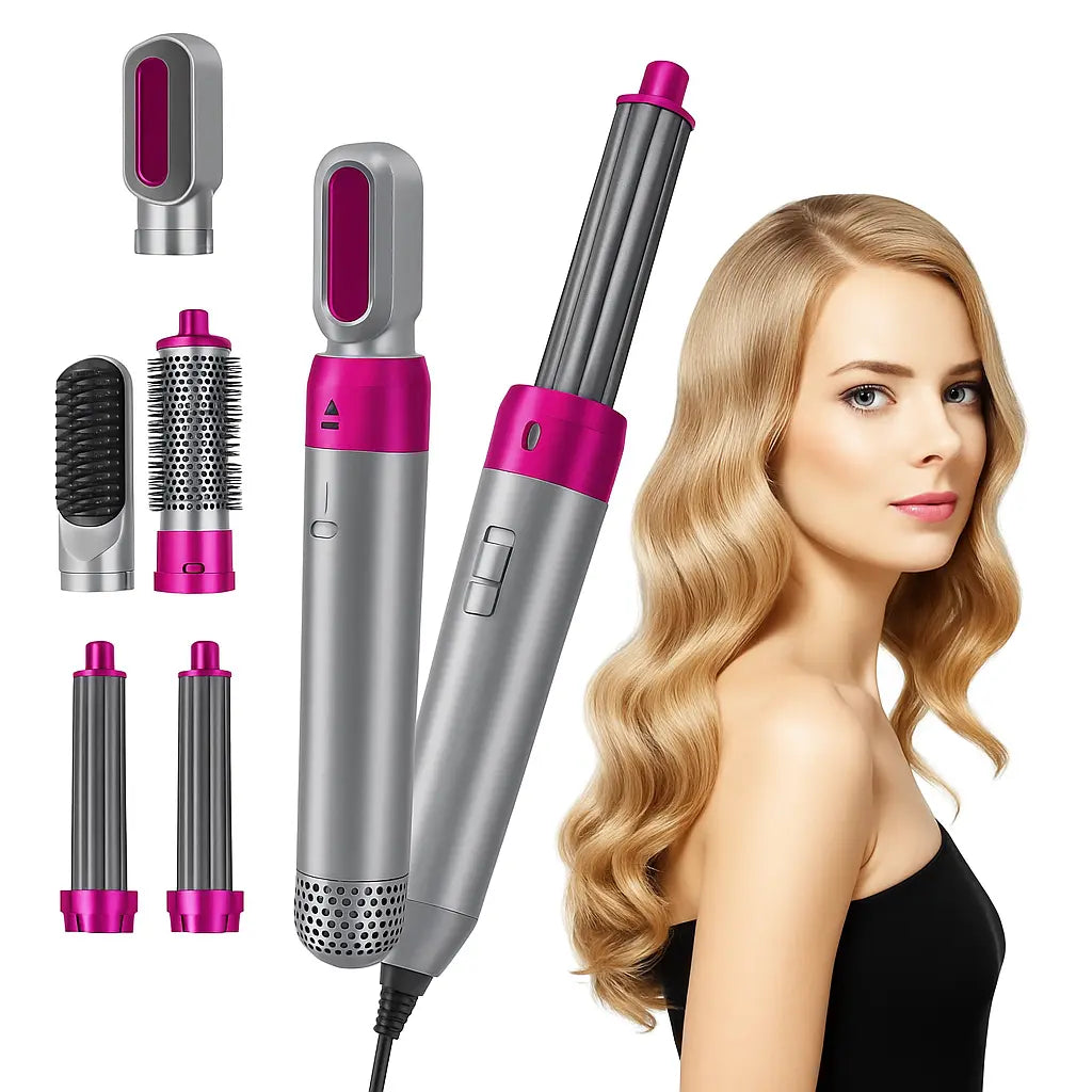 🔥 Cepillo AirStyler Pro 5 en 1™ – ¡Transforma tu cabello y recibe GRATIS la Mascarilla Negra Detox! ✨🖤